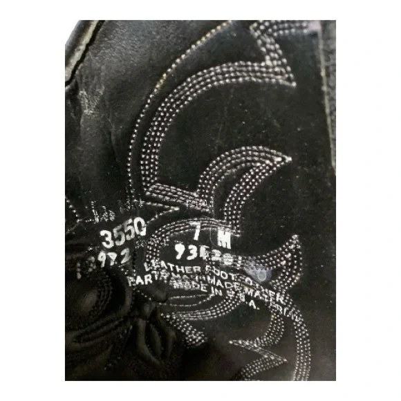 Women’s Tony Lama #3550 Python Skin Western Core Boots Size 7M - Picture 9 of 9